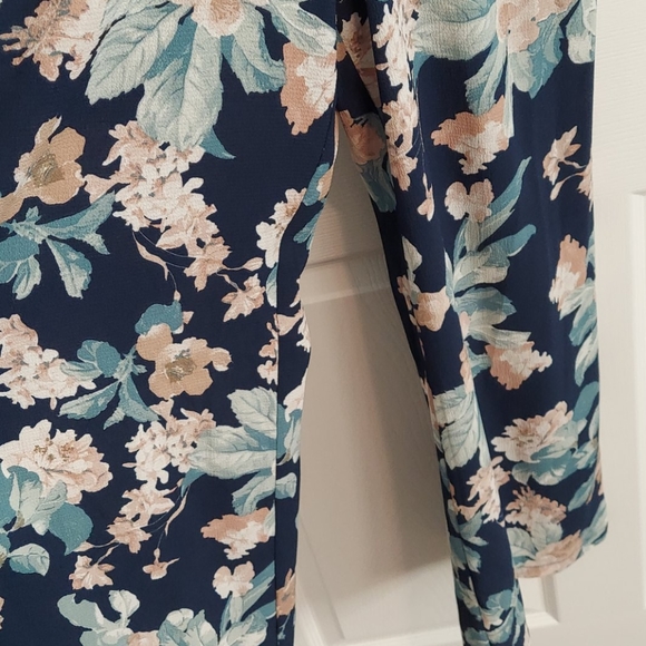 Donated - Love & Piece Floral Jumpsuit With Criss Cross Back - Picture 3 of 8